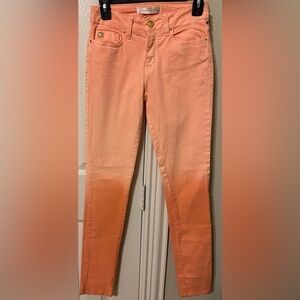 EUC Carmen Steffens designer Ombré jeans size 0